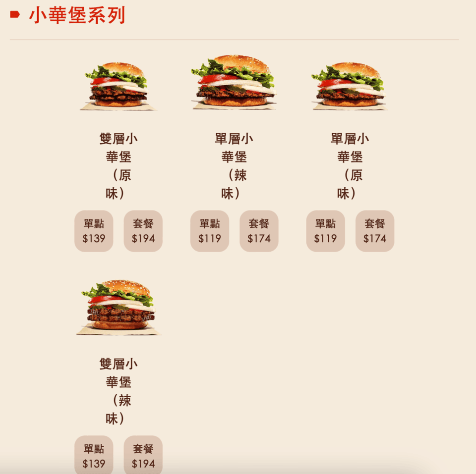 漢堡王優惠-漢堡王菜單