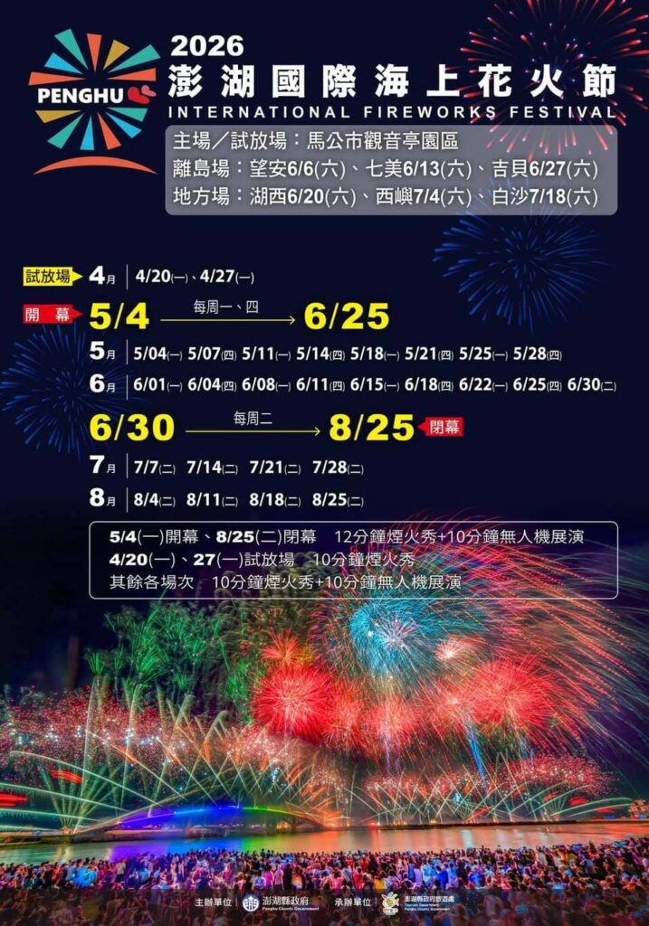 2026澎湖花火節
